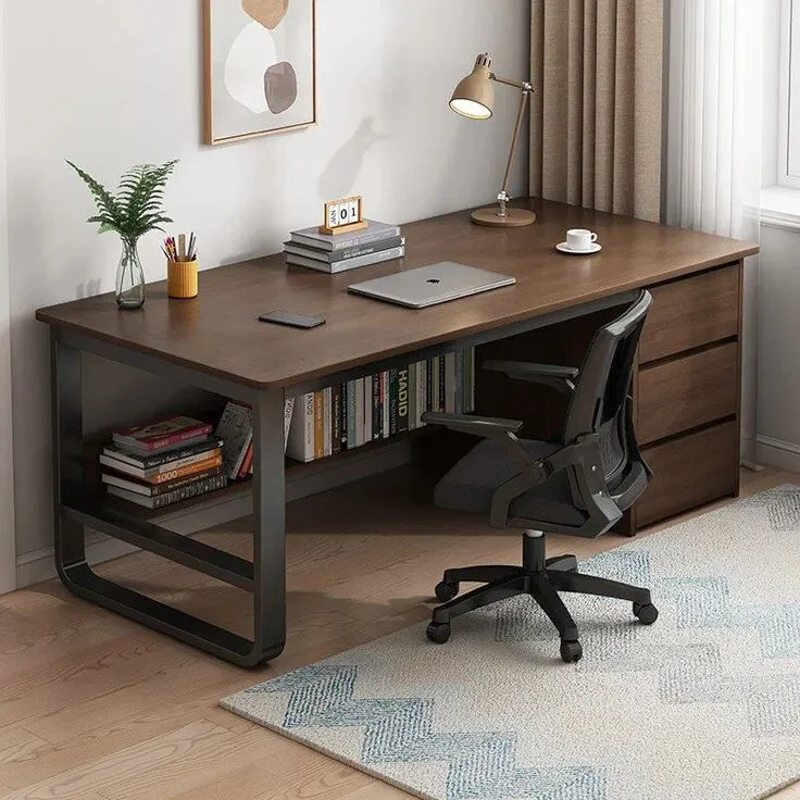 wooden desk